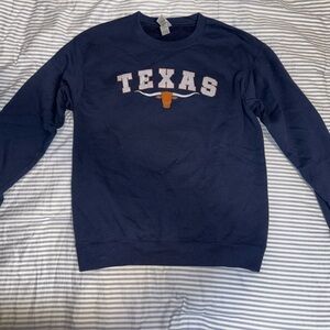 Texas Navy Blue Sweater